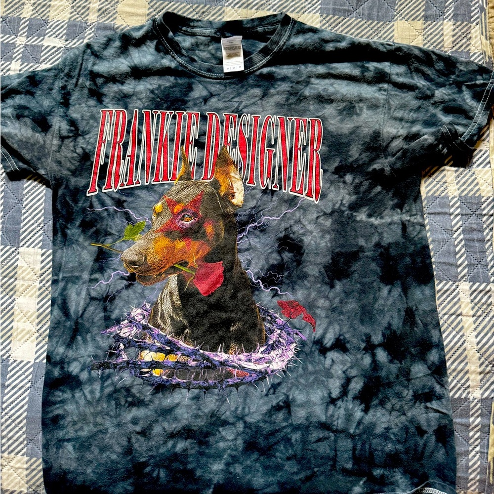 FRANKIEDESIGNER custom tee made in Fayetteville NC. One of the first made.